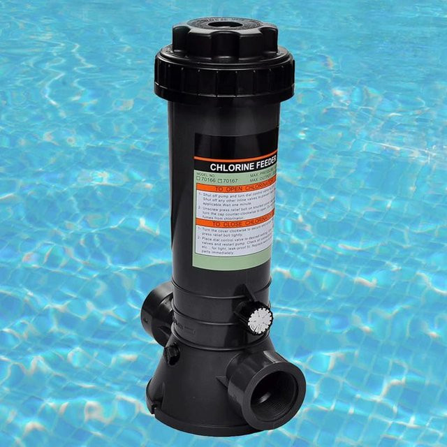 Automatische Chlordosierung für Schwimmbäder und Spas in Grün und Schwarz - Bild 1