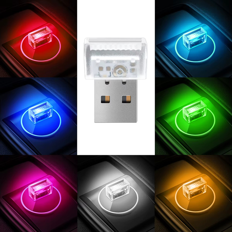 KEVANLY Mini USB LED Auto Licht zur Dekoration und als Notfallbeleuchtung - Bild 2