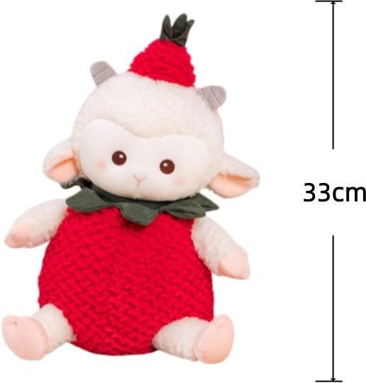 Yiran toy Erdbeer Schaf Plüschtier, Stoffpuppe - Bild 1