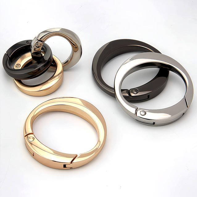 V-REX Karabiner O Ring, Schwarz - Bild 1