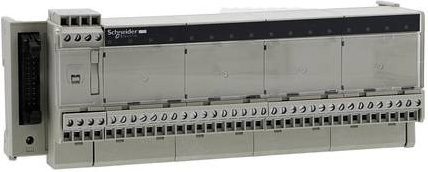 Schneider Electric ABE7R16S212 Klemmenblock für Verteilung boards in Grau - Bild 1