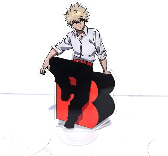 Yiran toy 1 My Hero Academia Anime Figur, Tomura Shigaraki Himiko Toga Dabi, Acryl Ständer Modell, ab 14 Jahren - Bild 1