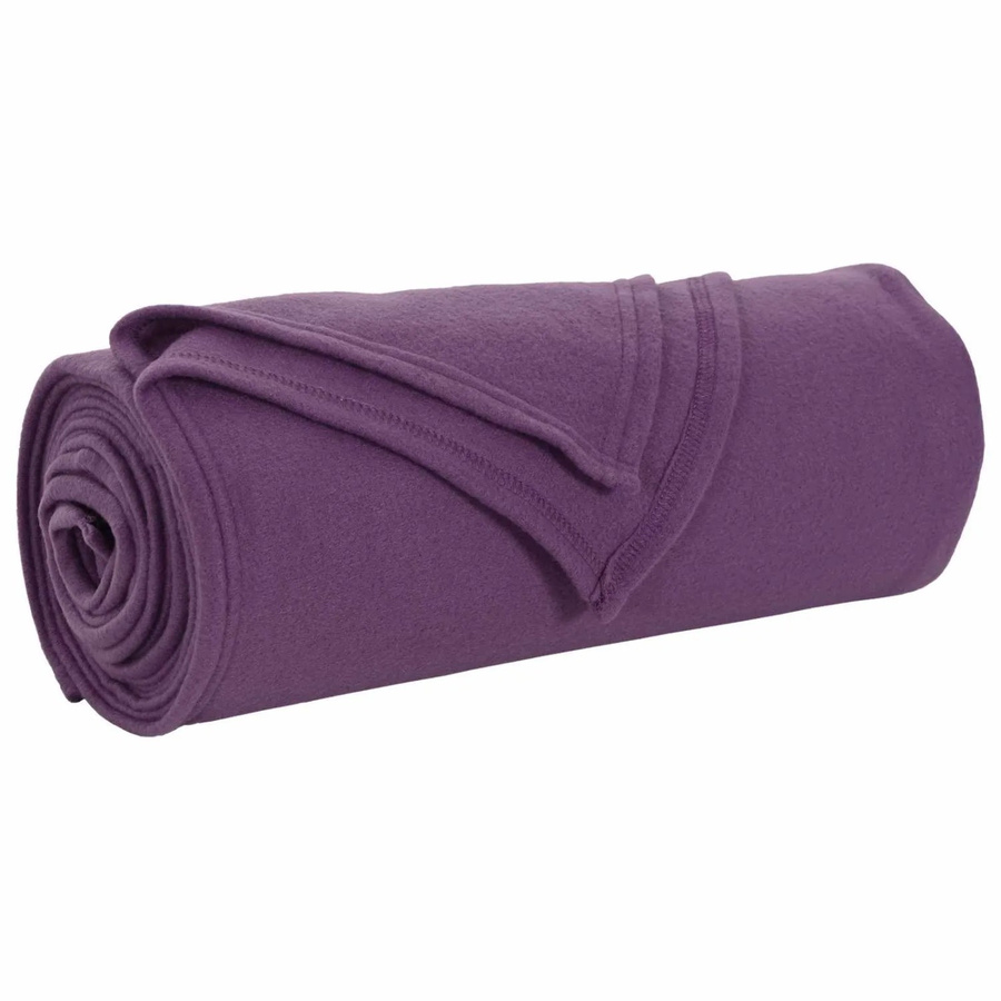 vidaXL Fleece Überwurfdecke Lila B: 170 cm, T: 130 cm - Bild 2