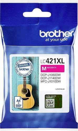 Brother Original Tintenpatrone LC-421XLM Magenta für Inkjet-Drucker - Bild 1