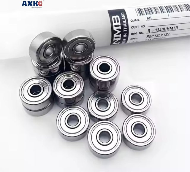 50er Set NMB Kugellager in Silber, verschiedene Modelle R-830ZZ bis L-2090KK und 693ZZ bis 699ZZZ - Bild 1