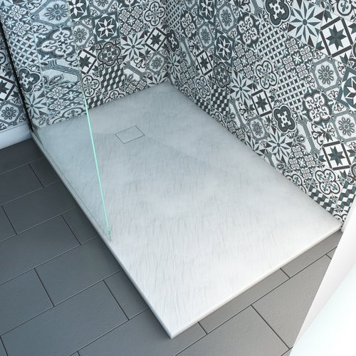 Marwell Duschwanne rechteckig in Weiß, B/T: 140 x 90 cm - Bild 1