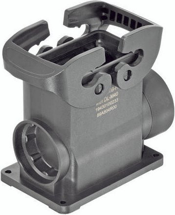 HARTING Sockelgehäuse 19 43 010 0233 19430100233 aus Kunststoff in Grau - Bild 1