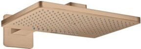 Hansgrohe Axor Kopfbrause Rain Soft, rechteckig, gebürstetes Messing/Gold, B: 46 cm, T: 30 cm - Bild 1