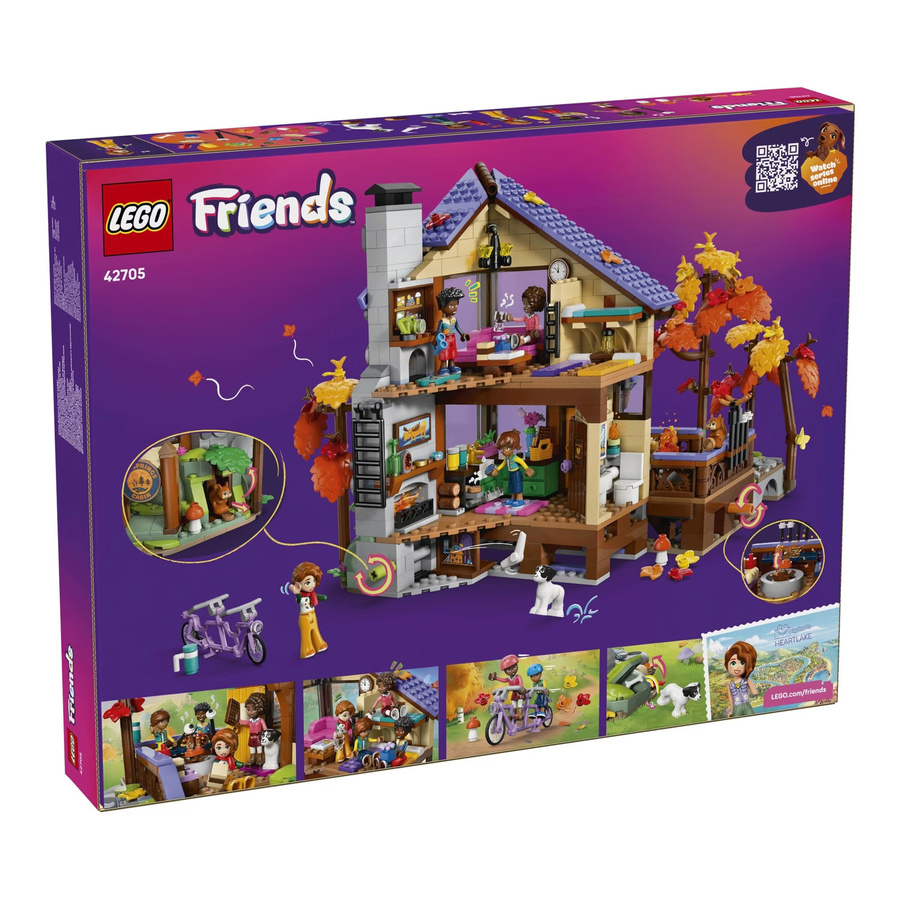 LEGO Friends Gemütliche Hütte im Herbstwald Konstruktionsspielzeug - Bild 5