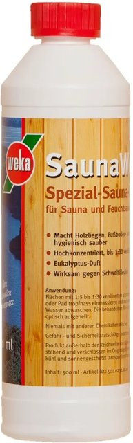 Weka Sauna- und Dampfbad-Reiniger in Weiß - Bild 1