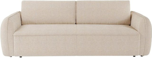 Maison Céphy Schlafsofa Selivo in Beige mit Chenille-Stoff, Breite: 228 cm - Bild 1