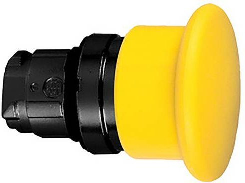 Schneider Electric ZB4BC57 Drucktaster-Frontelement in Gelb aus Metall mit Schraubanschluss - Bild 1