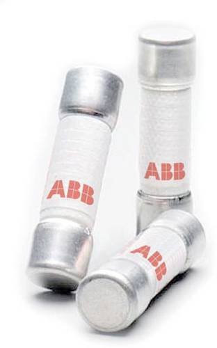 ABB Photovoltaik-Sicherung 4A E 9F4 PV in Silber - Bild 1