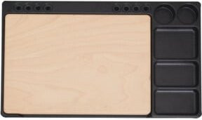 Gedore 2004 HP-14 Schichtholzplatte aus Buchen-Multiplex, Farbe: Mehrfarbig, B/T/H: 56,3 x 40,9 x 3,0 cm - Bild 1