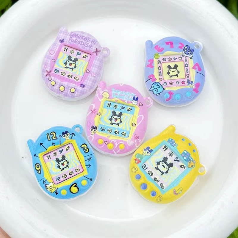 Bandai Anhänger, Perlen, Tomagotchi-Spielkonsolen, 36 mm - Bild 3