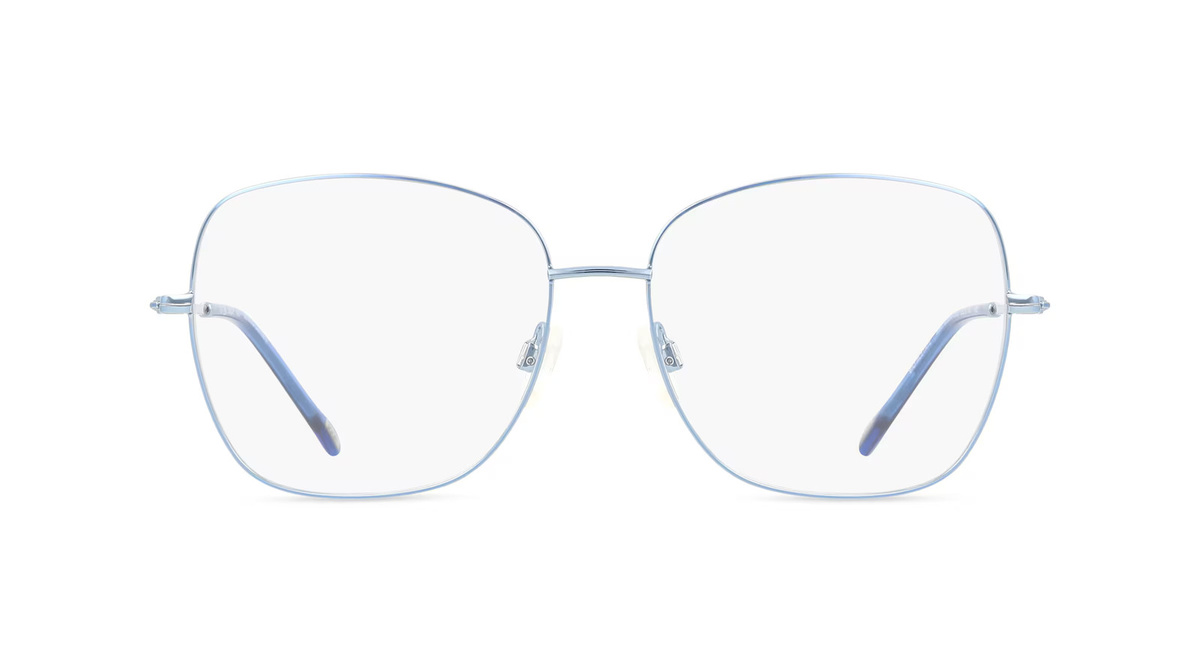 Joop! 3334 Korrektionsbrille, Vollrand, Quadratisch, Edelstahl, Unisex, Blau - Bild 1