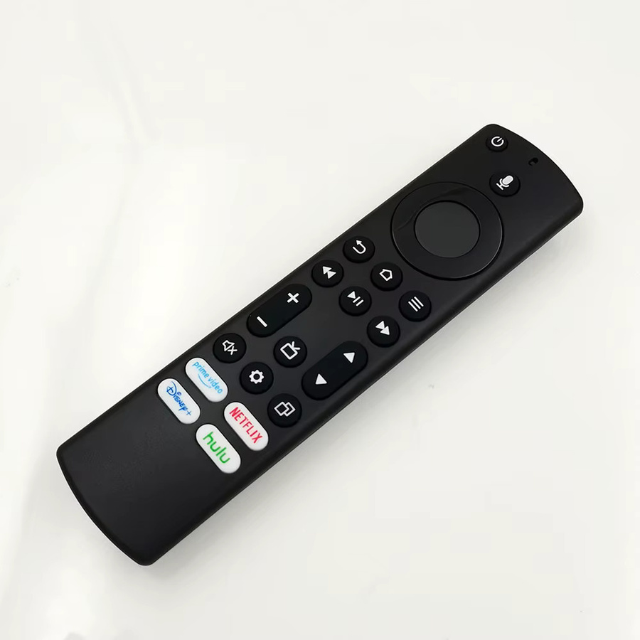 Universelle Smart-Sprachfernbedienung von JINXINGCHENG in Schwarz, kompatibel mit Toshiba, Insignia und Amazon Fire Fernsehern mit Quick-Access-Tastenkombinationen - Bild 4