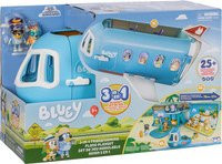 Bluey 3-in-1 Airplane Spielset von Moose Toys mit Flugzeug und Urlaubsresort - Bild 1