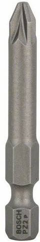 Bosch Schrauberbit Extra Hard PZ2 49 mm in Silber aus Edelstahl - Bild 1