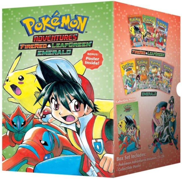 Pokemon Adventures FireRed & LeafGreen Smaragd Box-Set, Hidenori Kusaka, Taschenbuch - Bild 1
