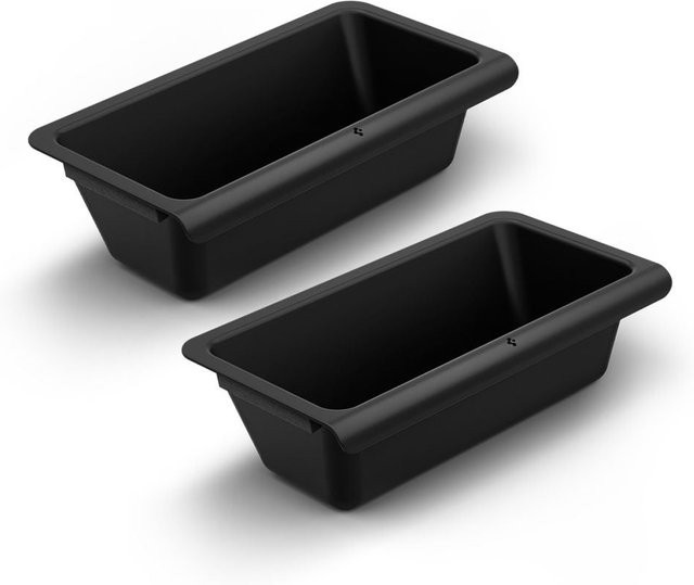 Spigen TO222J Auto-Organizer für Tesla Model Y Juniper, 2-teiliges Set, Schwarz - Bild 1