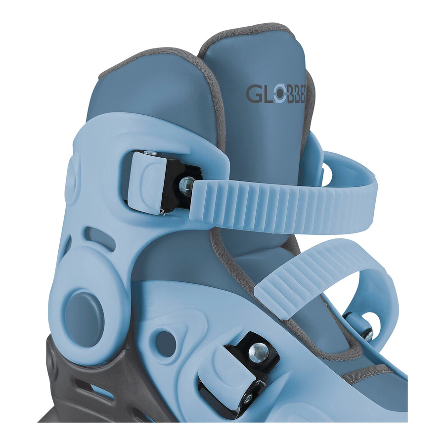 Globber Learning Skates 2in1, Inline- und Quad-Skates, verstellbar, Gr. 30-33, blau - Bild 2