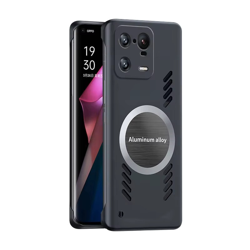Magnetische Xiaomi Handyhülle mit Graphen-Wärmeableitung für Xiaomi 13 13T 12 12X 11 10 Pro Ultra Lite in Schwarz und Grün - Bild 4