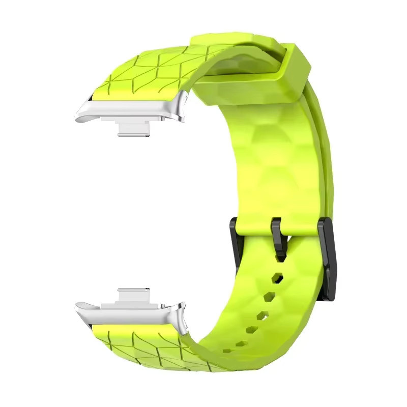 Aiss Uhrenarmband Silikon, Fußballmuster, Xiaomi Mi Band 8Pro 9Pro, Redmi Watch4 5 Watch6 - Bild 1