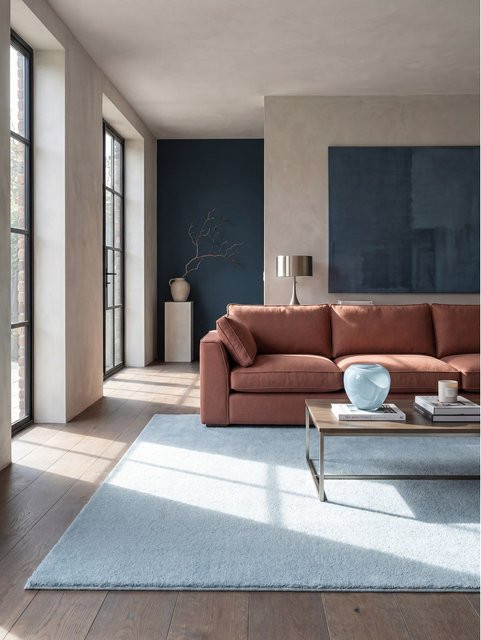 Antirutsch Teppich Kadima Design in Blau, B/T: 140 x 200 cm - Bild 1