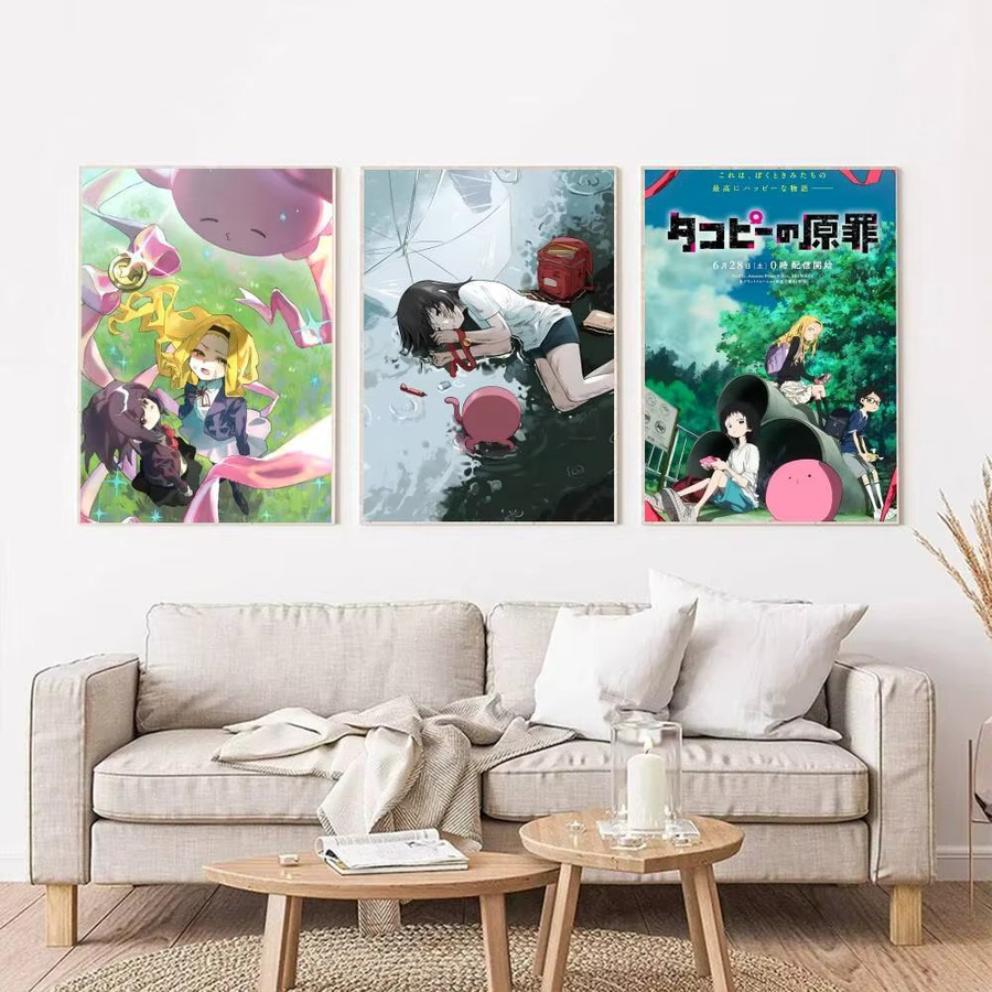 Selbstklebender Anime Manga Poster Takopis Original Sin in Mehrfarbig für deine Wandgestaltung - Bild 3