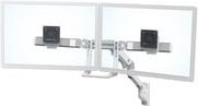 Ergotron HX Dual Monitor Arm Wandhalterung in Weiß für 2 Bildschirme bis 32 Zoll mit CF-Technologie und VESA 100x100 mm - Bild 1