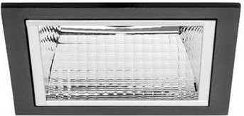 Brumberg LED-Einbauleuchte 41642184DA quadratisch in Silber, dimmbar, kühles Weiß - Bild 1