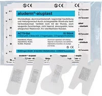 aluderm® Pflaster von aluplast in Weiß und Transparent - Bild 1