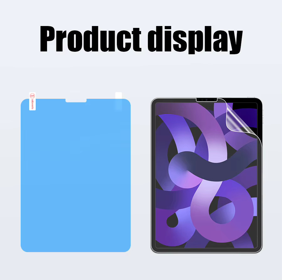 3er Pack Samsung Tablet Displayschutzfolie mit Papiergefühl für Tab S10 Ultra S10 FE S9 FE Plus S8 S7 S6 Lite A9 A8 A7 Lite transparent - Bild 5