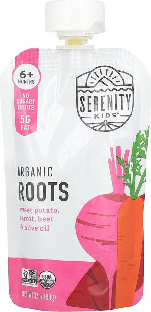 Serenity Kids Bio-Wurzel Süßkartoffel Karotte Rote Bete Olivenöl 99 g - Bild 1