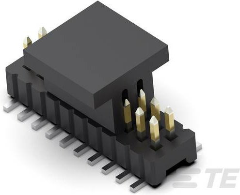 TE Connectivity Einbau-Stiftleiste Standard in Schwarz aus Kunststoff 1-2331929-5 - Bild 1