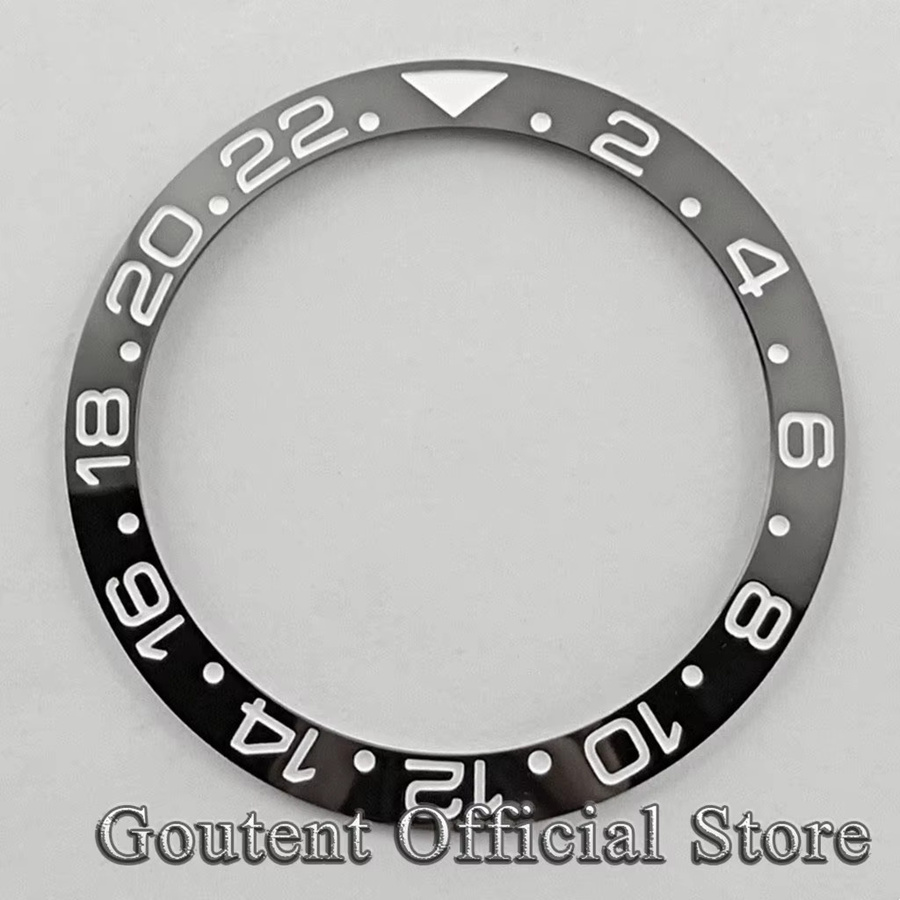Goutent Uhrenlünette GMT, Keramik, 38 mm, Unisex - Bild 3