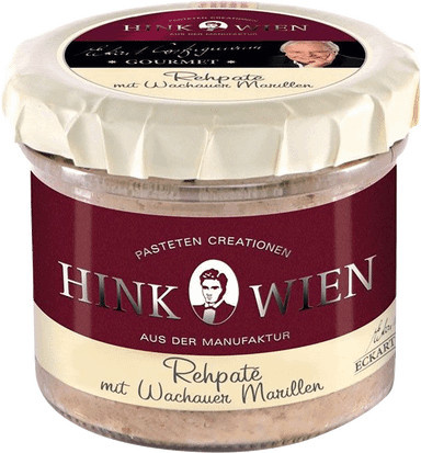Hink Rehpaté mit Wachauer Marillen 100 g - Bild 1