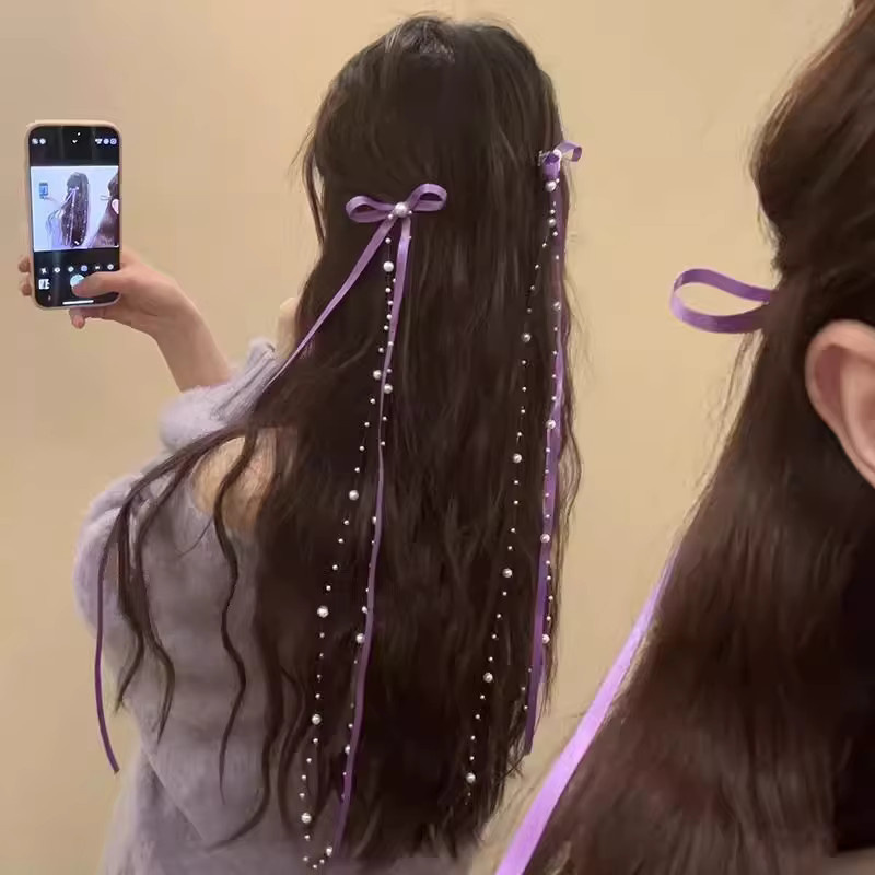 Haar Clips Set, Bogen Band, Damen, Mädchen - Bild 1