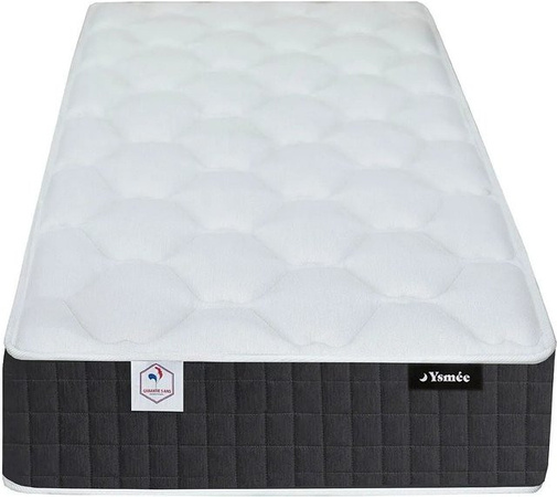 YSMÉE Hybrid-Matratze H1 mit Memory Schaum in Weiß, B/T: 90 x 200 cm