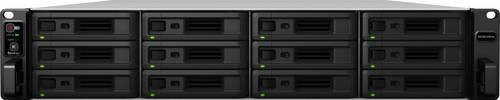 Synology RackStation RS3621xs+ NAS-Server mit 12 Einschüben, 8GB RAM und 10 Gigabit Ethernet in Schwarz und Grau - Bild 1