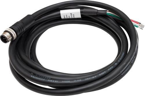 Anybus Power Kabel 024705 M12 in Schwarz, Länge: 3 m - Bild 1