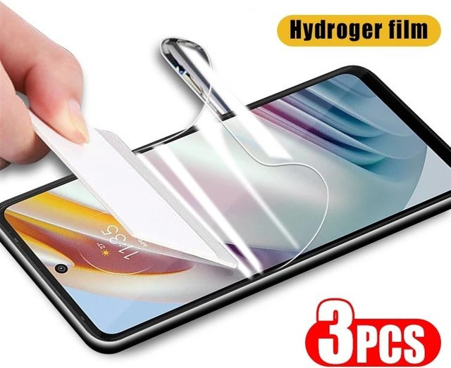 3er-Pack Hydrogel-Displayschutzfolie für Motorola Moto G04 G24 G04S G14 Power G55 G34 G54 G64 G84 G45 G35 5G, transparent - Bild 1