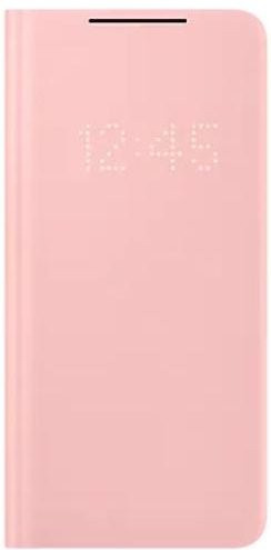 Original LED Smart View Flip-Telefonhülle für Samsung Galaxy S21 Plus in Rosa - Bild 1