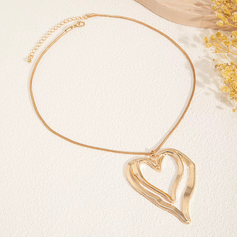 Lacteo Halskette, Herz Anhänger, Gold, Damen - Bild 2