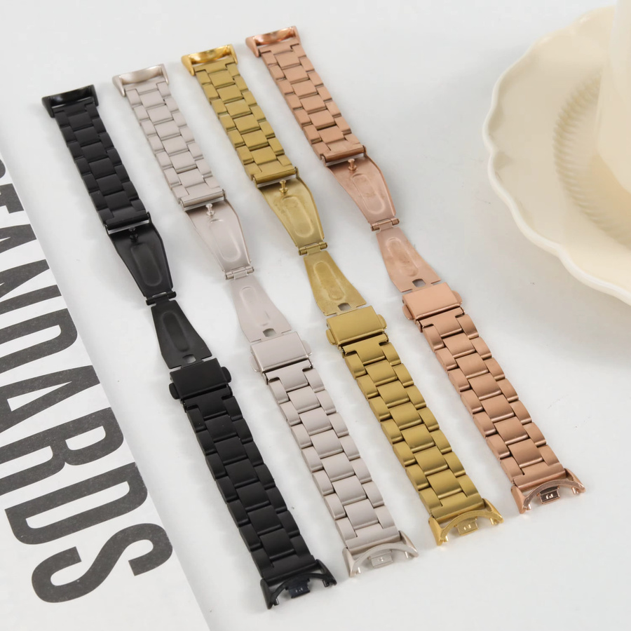 Xiaomi Uhrenarmband Edelstahl, Silber, Unisex - Bild 3