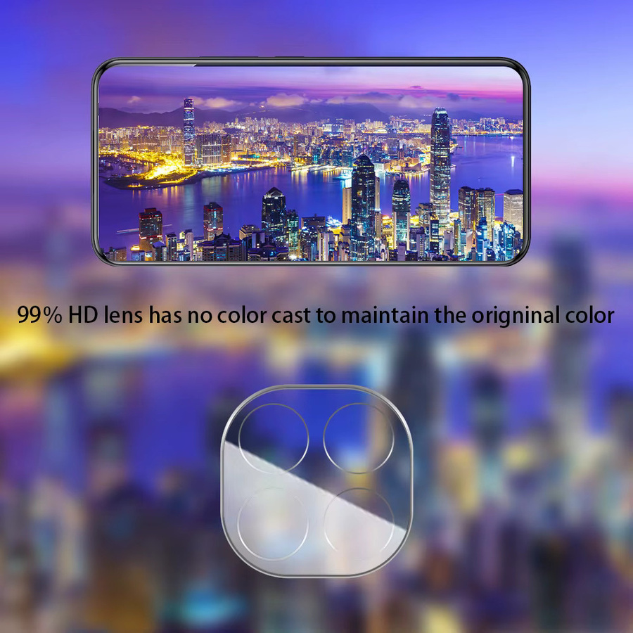 2 Stück Xiaomi Kamera-Glasschutz 3D Transparent für Redmi Note 15 Pro+ Note 14 Pro Plus 4G 5G HD Rückseiten-Objektivschutz - Bild 5