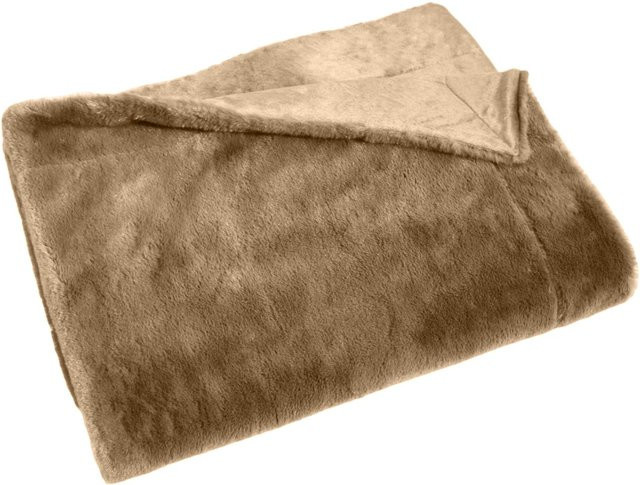 Kinzler Soft Angora Wohndecke mit Animal-Print, B/B: 150 x 200 cm - Bild 1