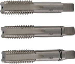 BGS Gewindebohrer-Satz aus HSS G, 3-teilig, M16 x 2,0, Farbe: Silber - Bild 1