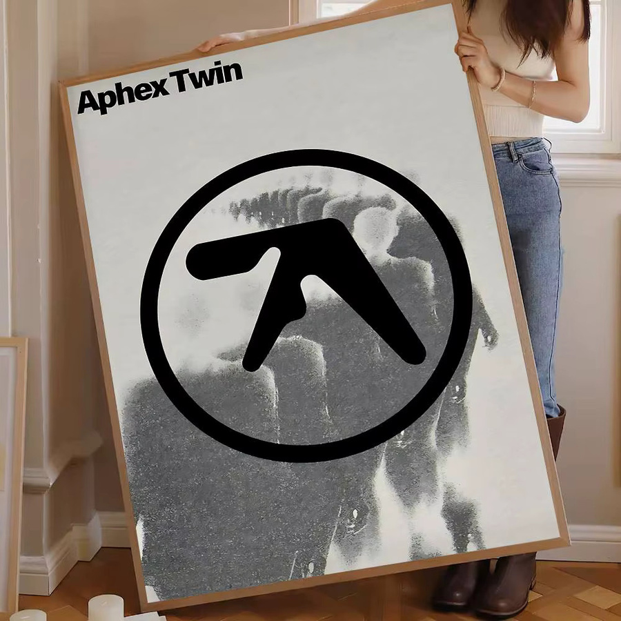 DJ A-Aphex T-Twin DIY Wandaufkleber von Potdemiel zur Wanddekoration für Wohnzimmer und Bar - Bild 6